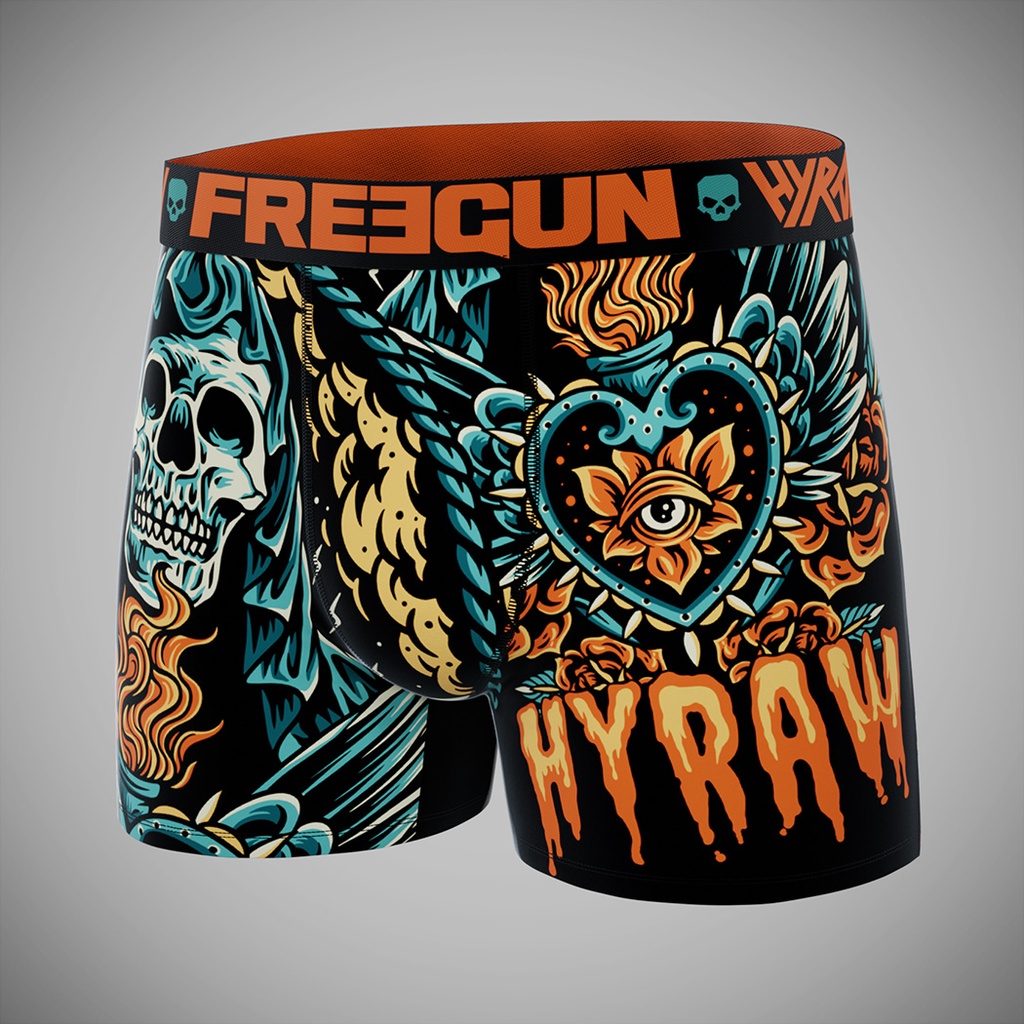 Pack 4 Boxers HYRAW X FREEGUN 2024