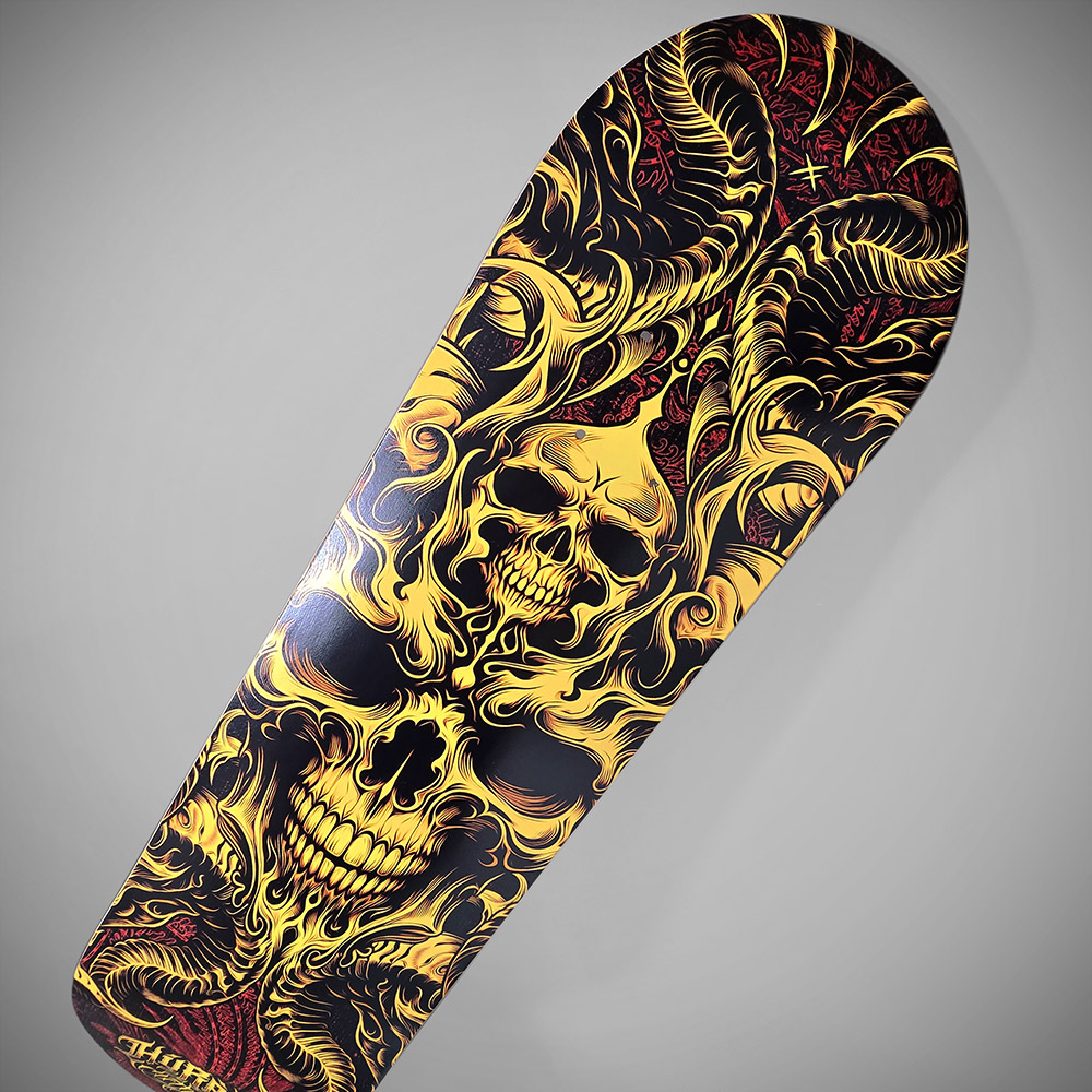 Skateboard déco HORNED GODS