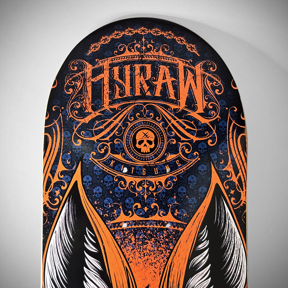 Skateboard déco KITSUNE