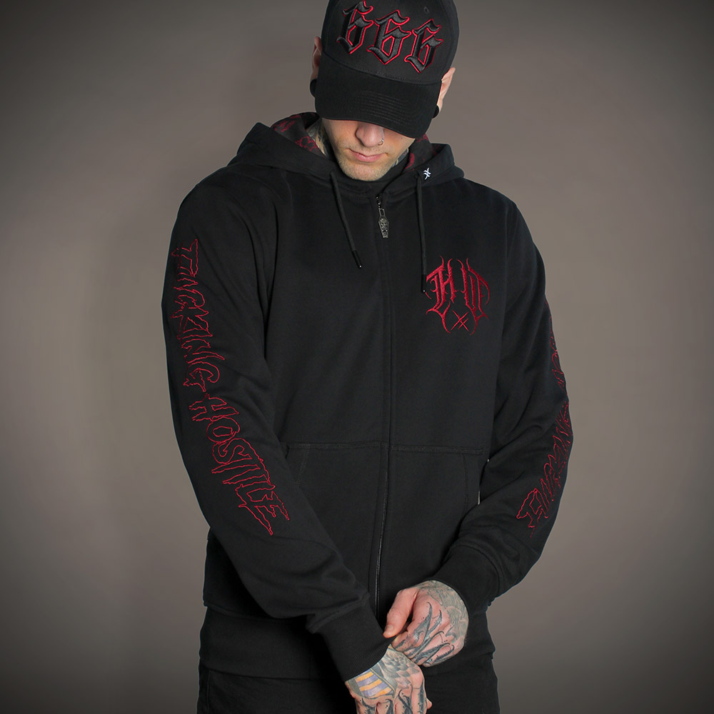 Sweat zippé METALHEAD FOR LIFE
