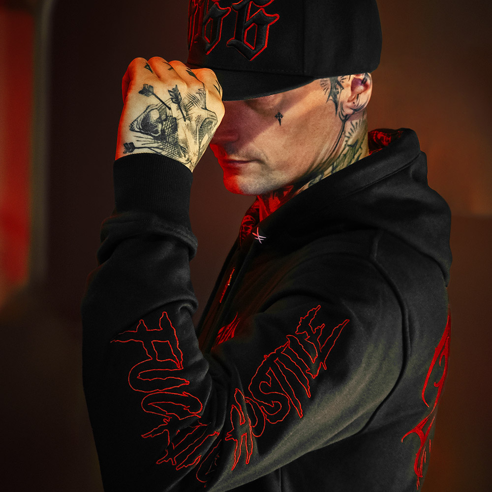 Sweat zippé METALHEAD FOR LIFE