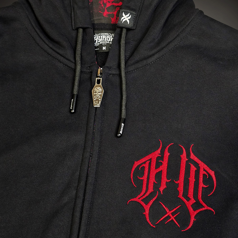 Sweat zippé METALHEAD FOR LIFE