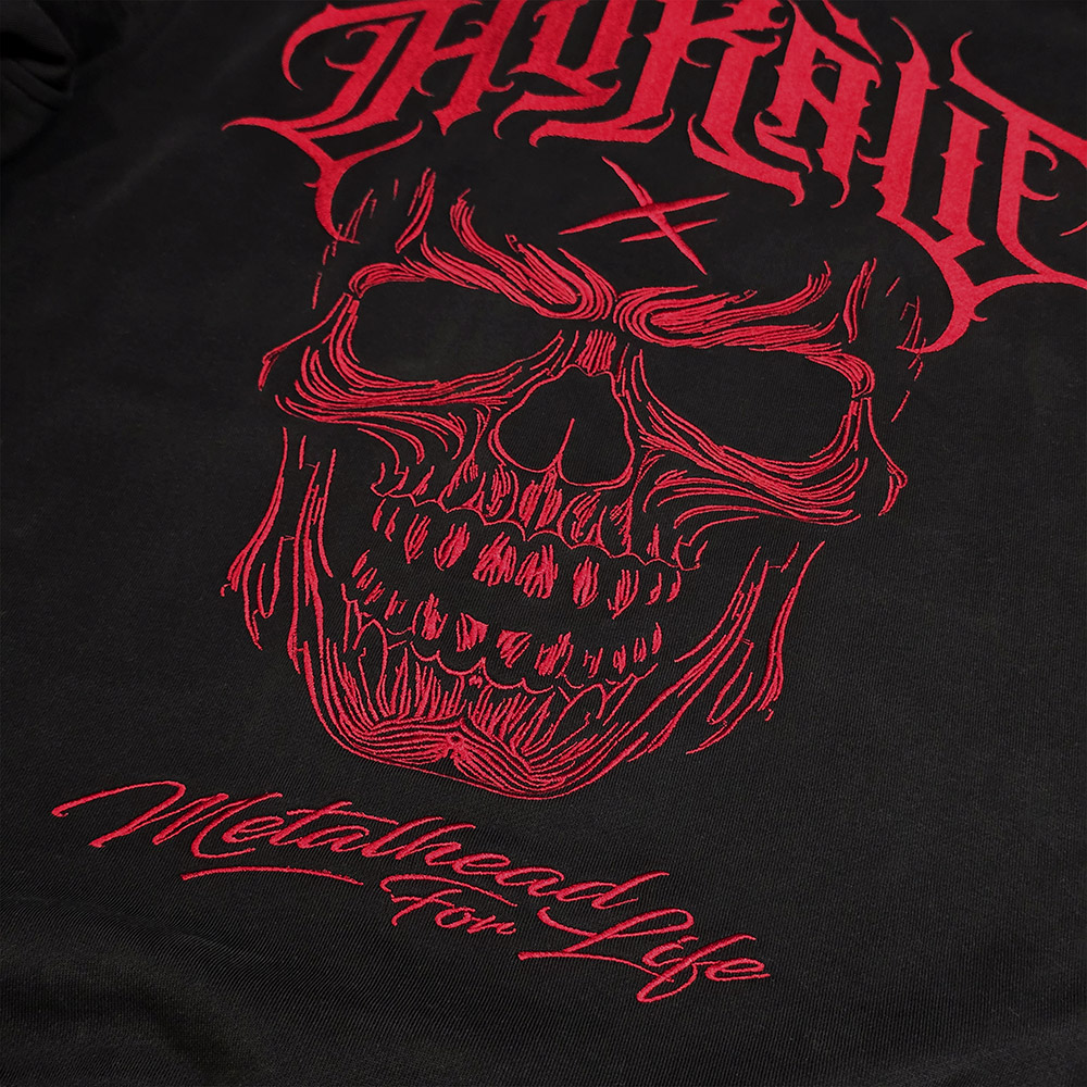 Sweat zippé METALHEAD FOR LIFE