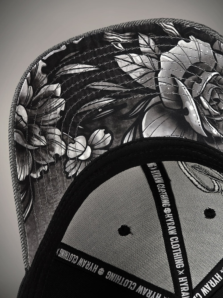 Casquette GREY ROSES