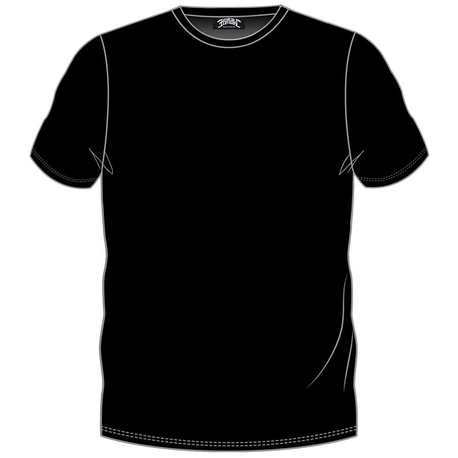 [TSH-BLK-B-S] T-shirt uni noir (S)