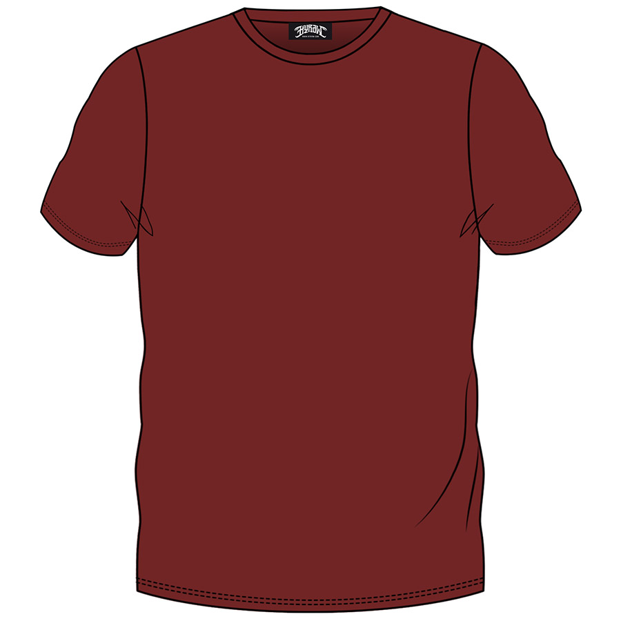 T-shirt uni rouge (4XL)